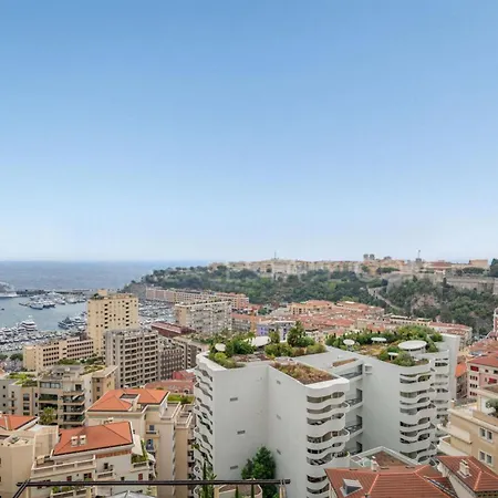 Beverly Palace Apartment, Panoramic Sea View Mónaco